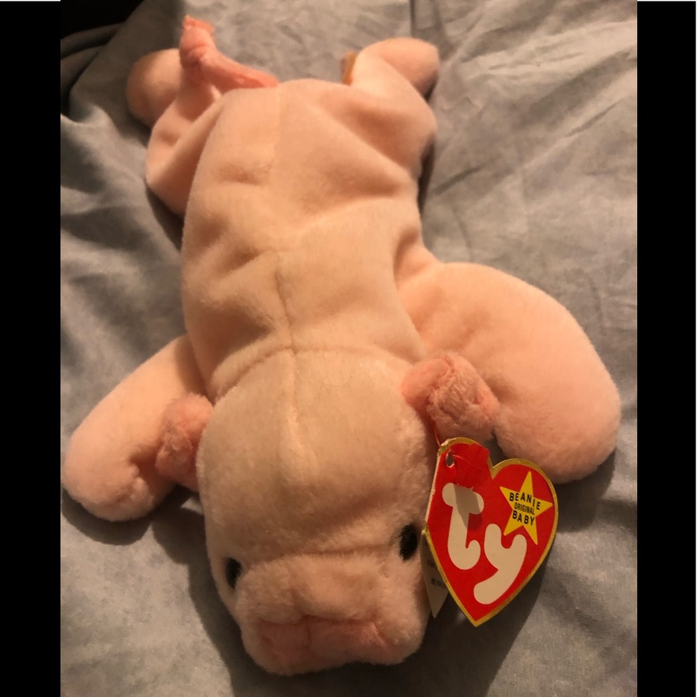 TY Beanie Baby SQUEALER, Pig